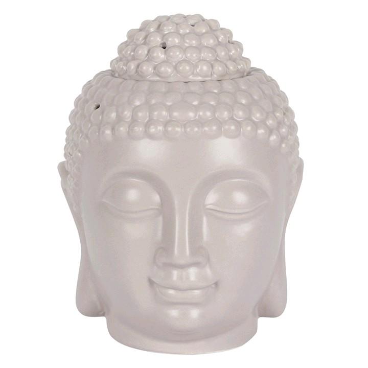 Ceramic Giant Buddha Head Oil Burner for Fragrance Oils and Wax Melts