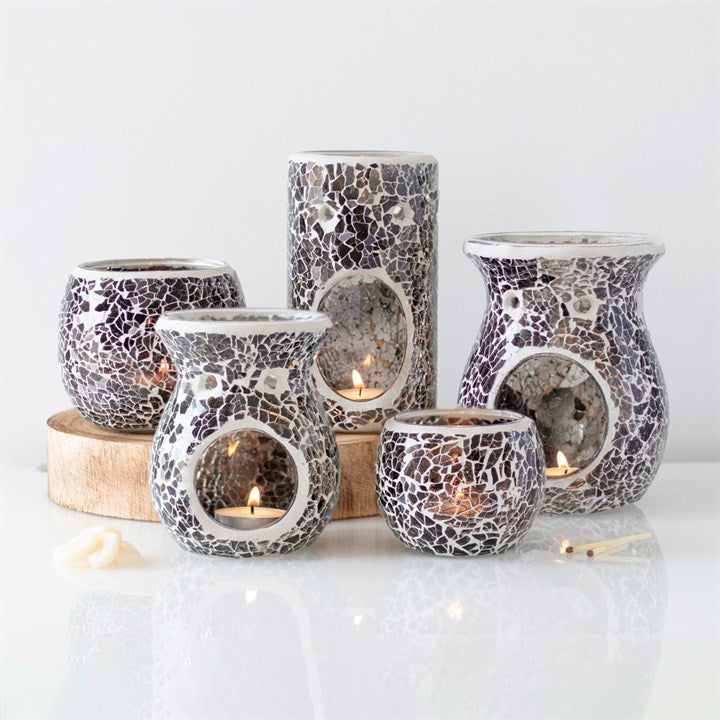 Pillar Crackle Tealight Burner