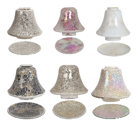 Jar Candle Shade & Tray Set