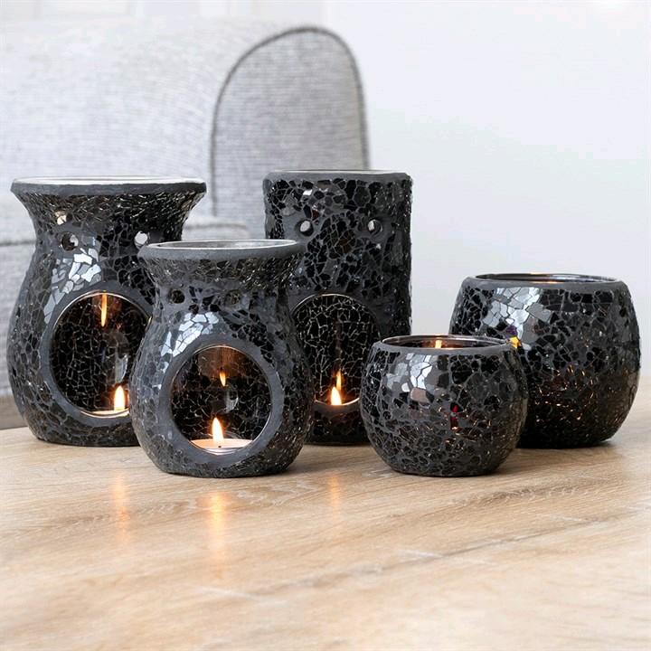 Pillar Crackle Tealight Burner