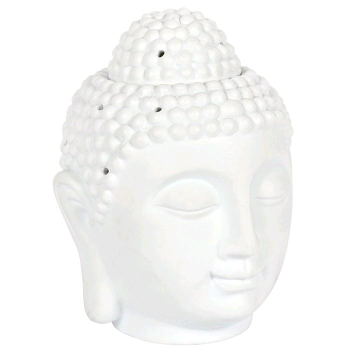 Ceramic Giant Buddha Head Oil Burner for Fragrance Oils and Wax Melts