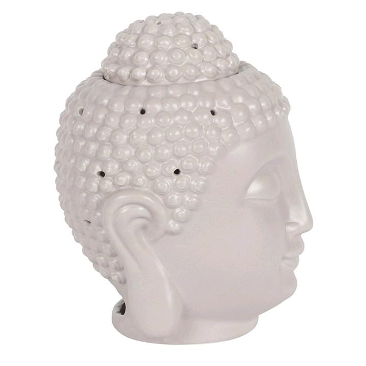 Ceramic Giant Buddha Head Oil Burner for Fragrance Oils and Wax Melts