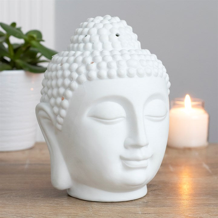 Small Buddha Head Tealight Burner