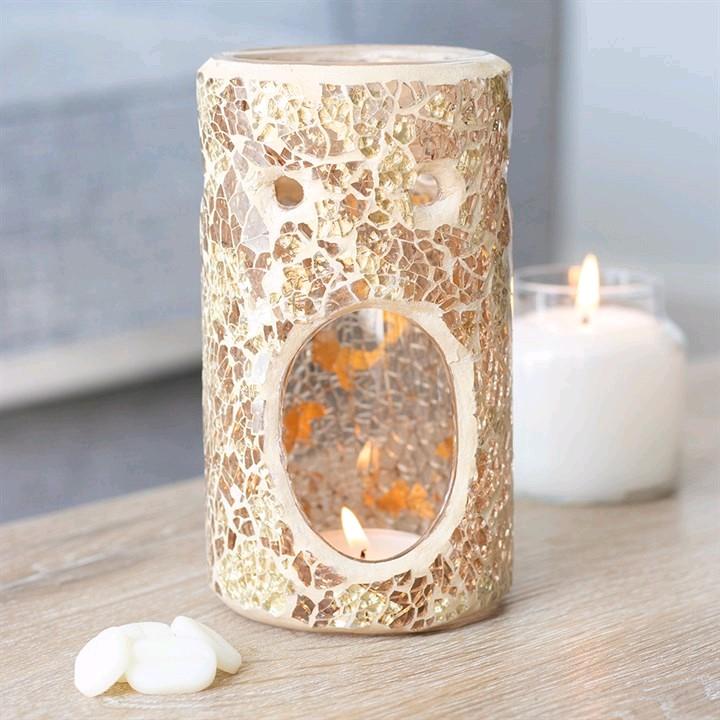 Pillar Crackle Tealight Burner