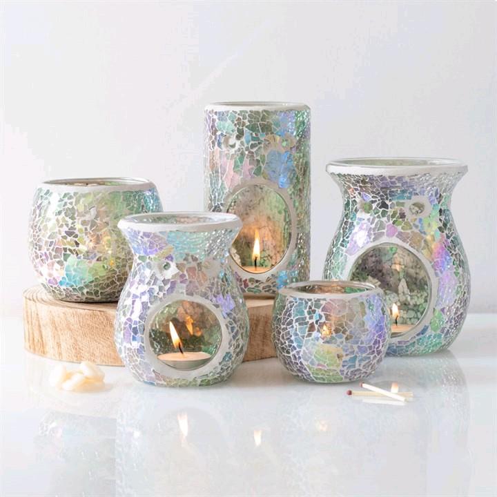 Pillar Crackle Tealight Burner