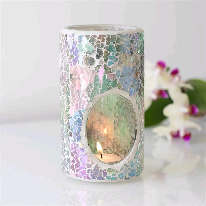 Pillar Crackle Tealight Burner