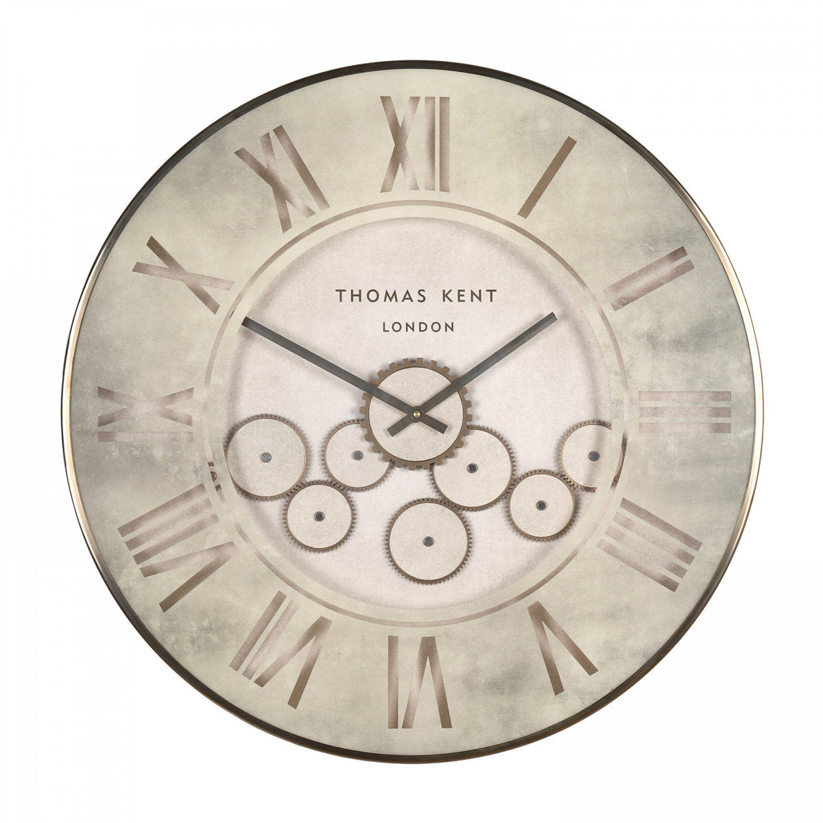 Thomas Kent Cog Clock in Stone RRp £250